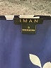 IMAN Blue Short Sleeve Blouse Size S - photo 7