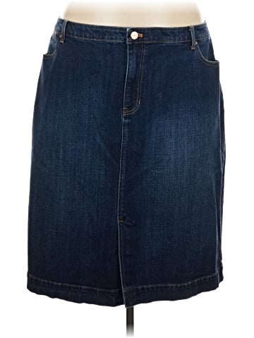 Talbots Denim Skirt (view 1)