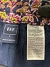 Gap 100% Linen Floral Blue Shorts Size M - photo 3