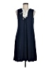Max Studio Blue Casual Dress Size M - photo 1