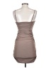 Babaton Solid Brown Cocktail Dress Size S - photo 2
