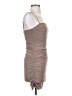 Babaton Solid Brown Cocktail Dress Size S - photo 4