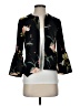 Zara Basic Floral Black Blazer Size XS - photo 1
