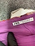 Zara 100% Polyester Purple Cocktail Dress Size M - photo 7