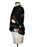 Zara Basic Floral Black Blazer Size XS - photo 5