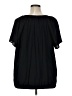 Torrid Black Short Sleeve Blouse Size 1X Plus (1) - photo 2