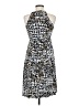 Calvin Klein Animal Print Silver Casual Dress Size 8 - photo 2