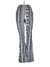 Shein Print Silver Casual Pants Size 2 - photo 1
