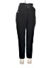 River Island 100% Polyester Solid Black Casual Pants Size 12 - photo 1