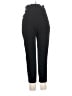 River Island 100% Polyester Solid Black Casual Pants Size 12 - photo 2