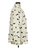 Torrid 100% Polyester Print Ivory Long Sleeve Blouse Size 2X Plus (2) - photo 4