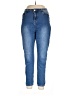 Unbranded Solid Blue Jeans Size 14 - photo 1