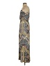 Warehouse 100% Viscose Paisley Tan Casual Dress Size 4 - photo 5