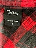 Disney Plaid Red Long Sleeve Button-Down Shirt Size 2X - photo 7