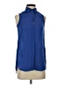 J.Crew 100% Silk Blue Blouse Size 00 - photo 1