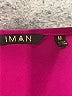 IMAN Burgundy Short Sleeve Top Size M - photo 4