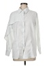 Unbranded 100% Polyester Solid White 3/4 Sleeve Blouse Size M - photo 1