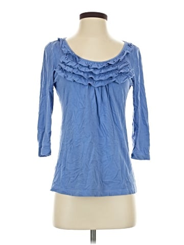 Ann Taylor LOFT Outlet 3/4 Sleeve T-Shirt (view 1)