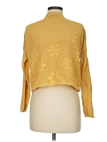 Madewell Floral Open-Stitch Cardigan Sweater (view 2)