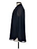 Talbots 100% Polyester Blue Long Sleeve Blouse Size M - photo 5