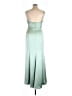 Amsale 100% Polyester Teal Cocktail Dress Size 14 - photo 2