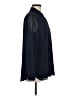 Talbots 100% Polyester Blue Long Sleeve Blouse Size M - photo 4