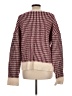 Flag & Anthem Houndstooth Burgundy Pullover Sweater Size L - photo 2