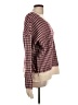 Flag & Anthem Houndstooth Burgundy Pullover Sweater Size L - photo 4
