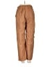 Assorted Brands 100% Viscose Rayon Solid Brown Khakis Size S - photo 2
