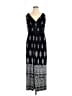 Chaps Paisley Black Casual Dress Size XL - photo 1