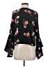 CATHERINE Catherine Malandrino 100% Polyester Black 3/4 Sleeve Blouse Size S - photo 1
