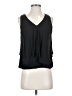Theory 100% Silk Black Sleeveless Silk Top Size P (petite) - photo 1