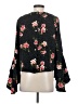 CATHERINE Catherine Malandrino 100% Polyester Black 3/4 Sleeve Blouse Size S - photo 2