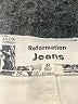 Reformation Jeans Print White Jeans Size 31 waist - photo 7