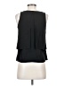 Theory 100% Silk Black Sleeveless Silk Top Size P (petite) - photo 2