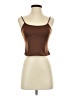 No Boundaries 100% Recycled Polyester Brown Tank Top Size S - photo 1