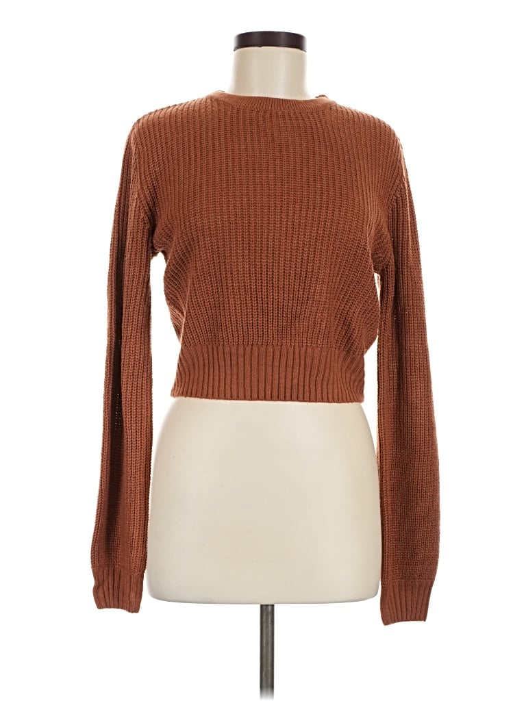 Pre-owned Lulus Pullover Sweater In Brown