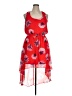 Olsenboye 100% Polyester Floral Red Cocktail Dress Size XL - photo 1