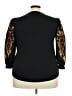 Chico's Black 3/4 Sleeve Blouse Size XXL (4) - photo 2