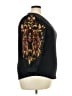 Chico's Black 3/4 Sleeve Blouse Size XXL (4) - photo 4