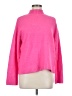 Ann Taylor LOFT Solid Pink Turtleneck Sweater Size M - photo 1