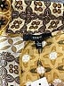 Drew 100% Polyester Print Gold Casual Pants Size L - photo 7
