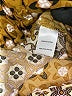 Drew 100% Polyester Print Gold Casual Pants Size L - photo 9