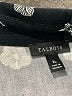 Talbots Floral Black Short Sleeve Button-Down Shirt Size XL - photo 7