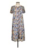 Lularoe Print Blue Casual Dress Size XS - photo 1