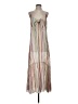 Elan Stripes Tan Casual Dress Size S - photo 1