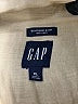 Gap 100% Linen Solid Tan Long Sleeve Button-Down Shirt Size XL - photo 7