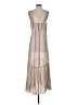 Elan Stripes Tan Casual Dress Size S - photo 2
