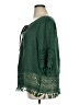Shein Curve 100% Polyester Green 3/4 Sleeve Blouse Size 14 Plus (1) - photo 5