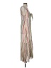 Elan Stripes Tan Casual Dress Size S - photo 4